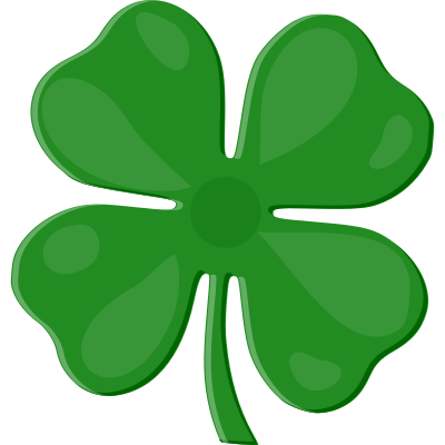Four-Leaf Clover clipart