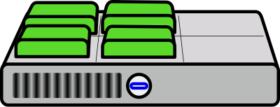 Four Virtual Machines clipart