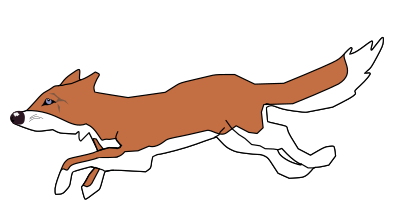 Fox Colour Remix clipart