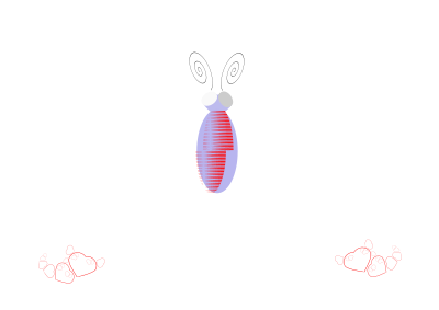 Fractal Heartmoth clipart