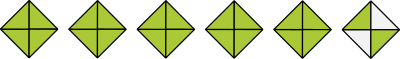 Fractions 4 clipart
