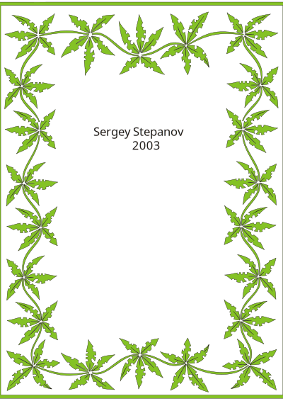 Frame-001 clipart