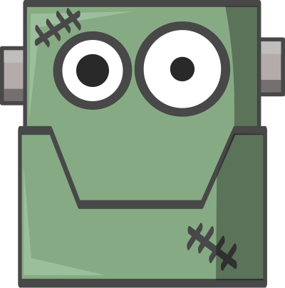 Frankenstein Head clipart