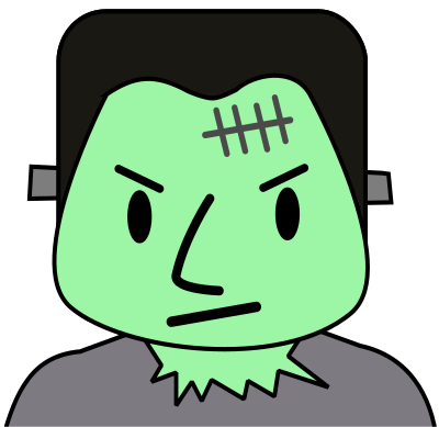 Frankenstein Monster Guy clipart