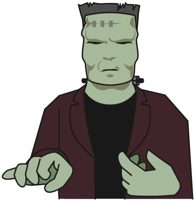 Frankenstein's Monster clipart