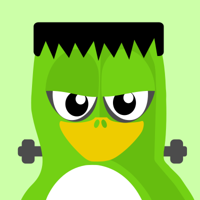 Frankentux Penguin clipart