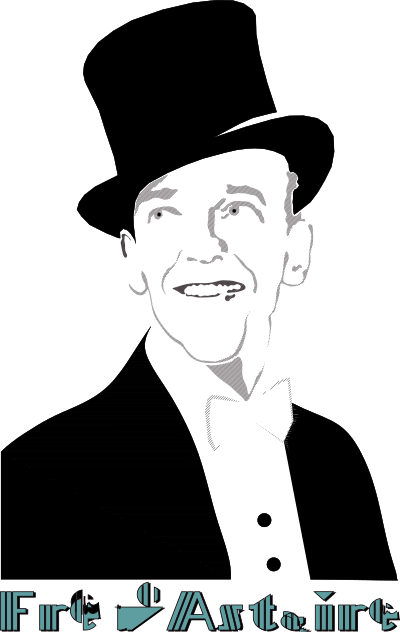 Fred-astaire clipart