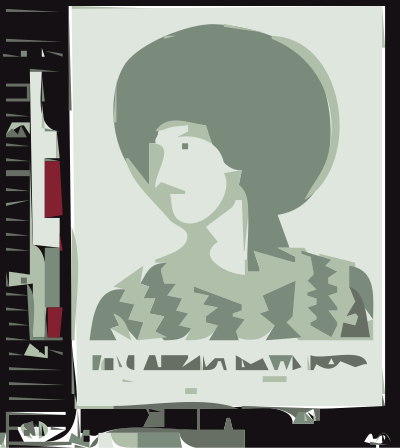 Free ANGELA DAVIS now clipart