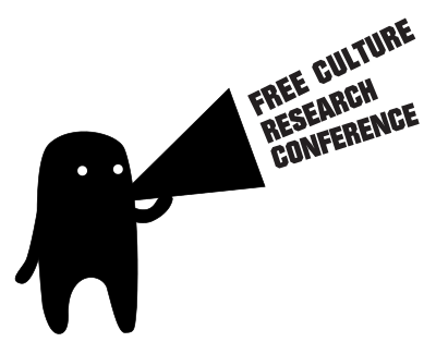 Free Culture Research Conference Logo 3 clipart