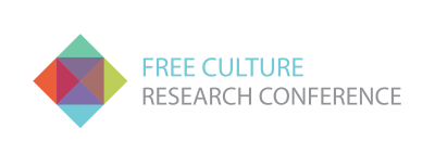 Free Culture Research Conference Logo clipart