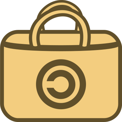 Free, Open Source Software Store Logo/Icon clipart