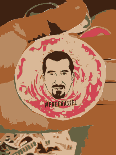 Freebassel on hand clipart