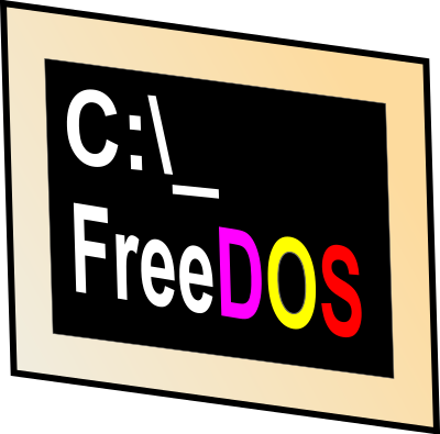 FreeDOS Icon 2 clipart