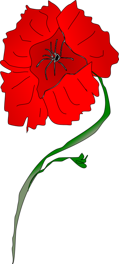 Freeform Poppy clipart