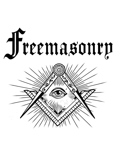 Freemasonry, Masonic Blue Lodge Logo designed by Brothers for Brothers. 32nd degree Scottish Rite Freemason clipart
