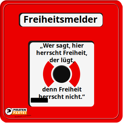 Freiheitsmelder clipart