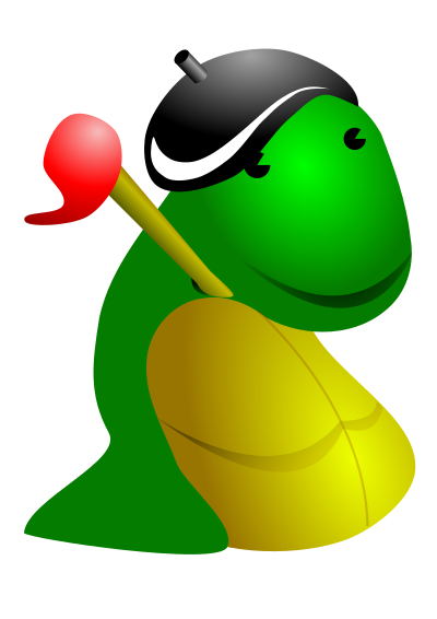 French Artist Dragon clipart