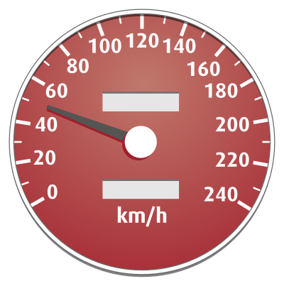 French car meter clipart