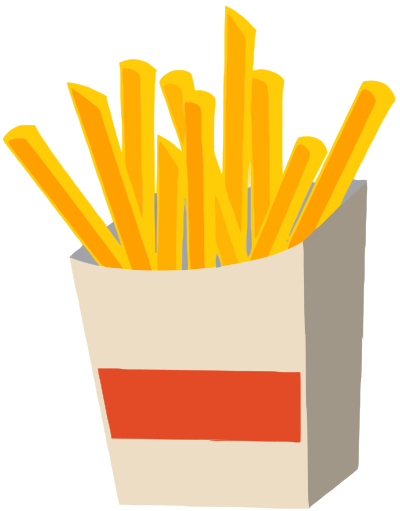 French Fries (#1) clipart