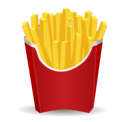 French Fries clipart