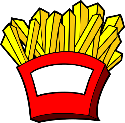 French Fries (#2) clipart