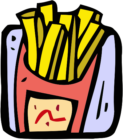 French Fries - New Colour Remix clipart