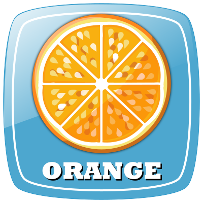 FreshOrangeIcon clipart