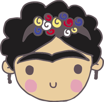 Frida Kahlo 1 clipart