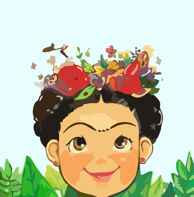 Frida Kahlo 2 clipart
