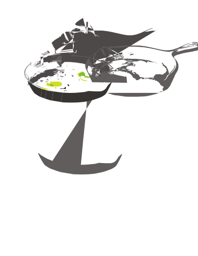 Fried green eggs clipart