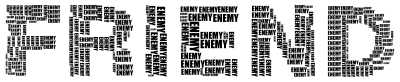 Friend Black clipart
