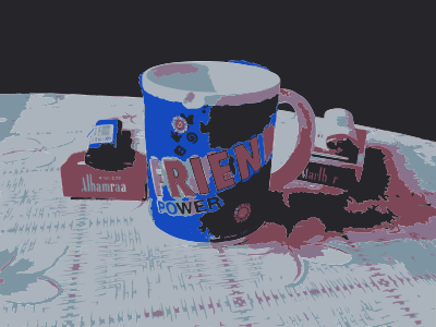 Friend Power, the cup of Bassel's Dad clipart