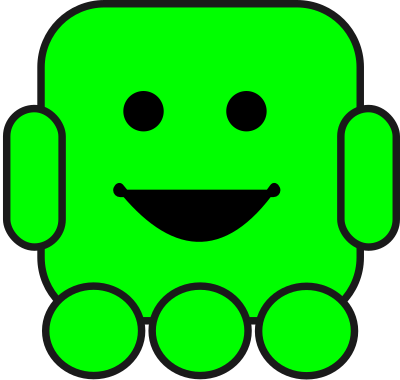 Friendly Robot clipart
