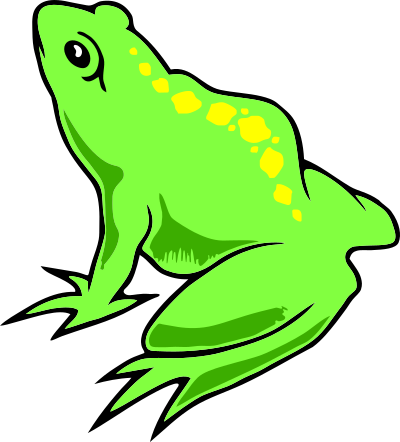 Frog 11 clipart
