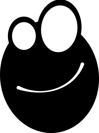Frog Head clipart