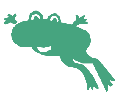 Frog refixed clipart