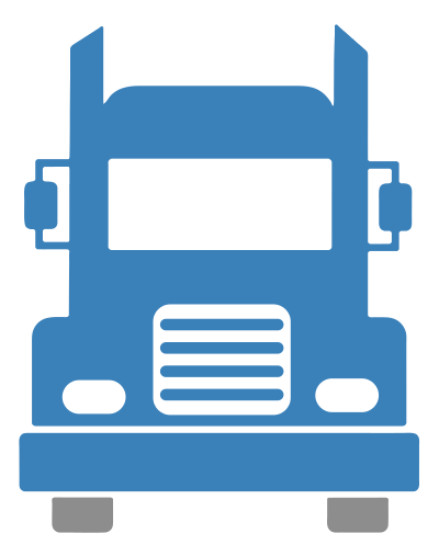 Front Facing Truck Vectorized clipart