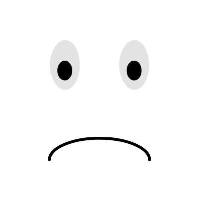 Frown Smiley clipart