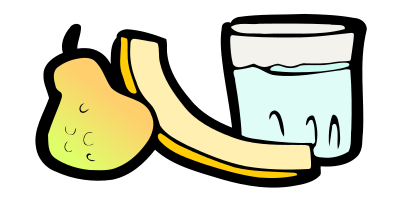 Fruit and Water clipart