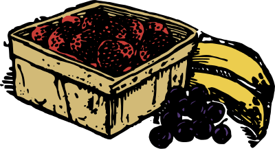 Fruit - Colour clipart