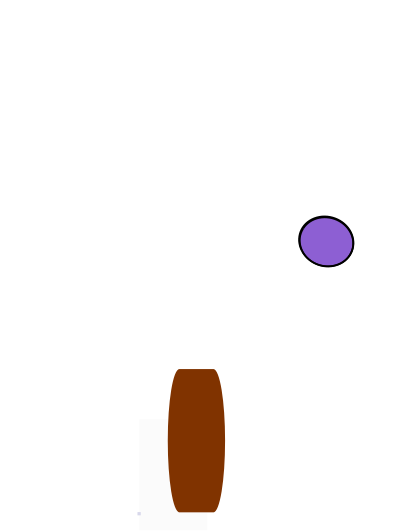 Fruit tree 1, purple clipart