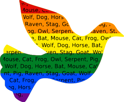 Fruits of Creation Dove clipart