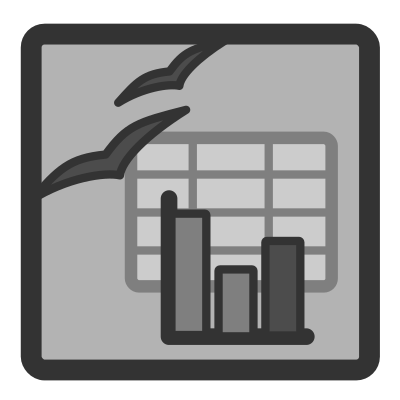 Ft005 spreadsheet document clipart