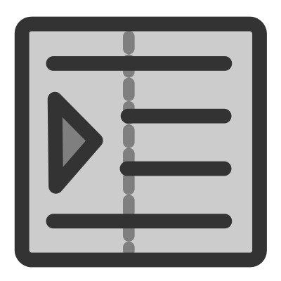 Ftformat decreaseindent clipart