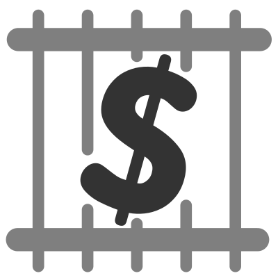 Ftjail pay clipart