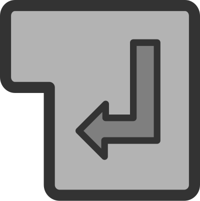 Ftkey enter clipart
