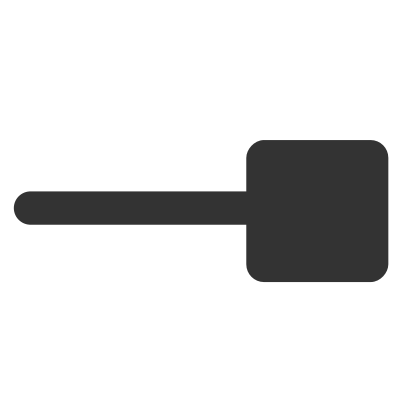 Ftline rect end clipart