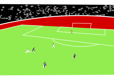 Fußballstadion clipart