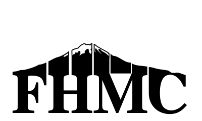Fuji hiking mountain club logo clipart