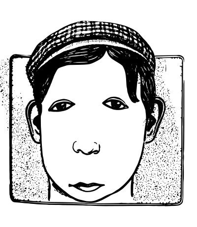 Fukuwarai-example solution 01 clipart